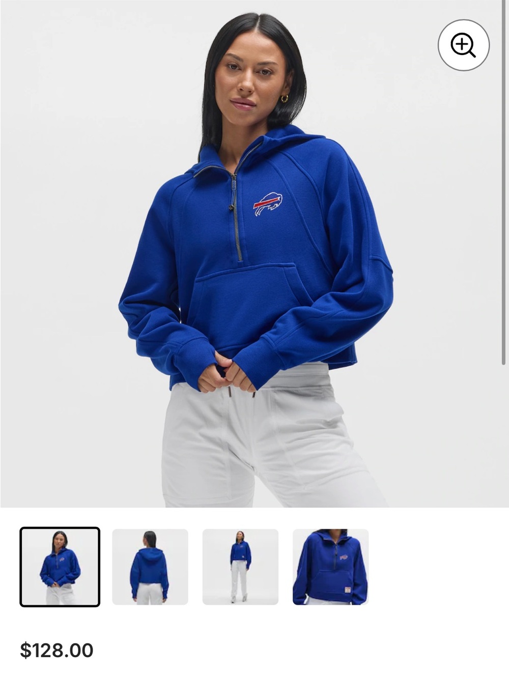 Buffalo Bills x lululemon quarter zip Scuba